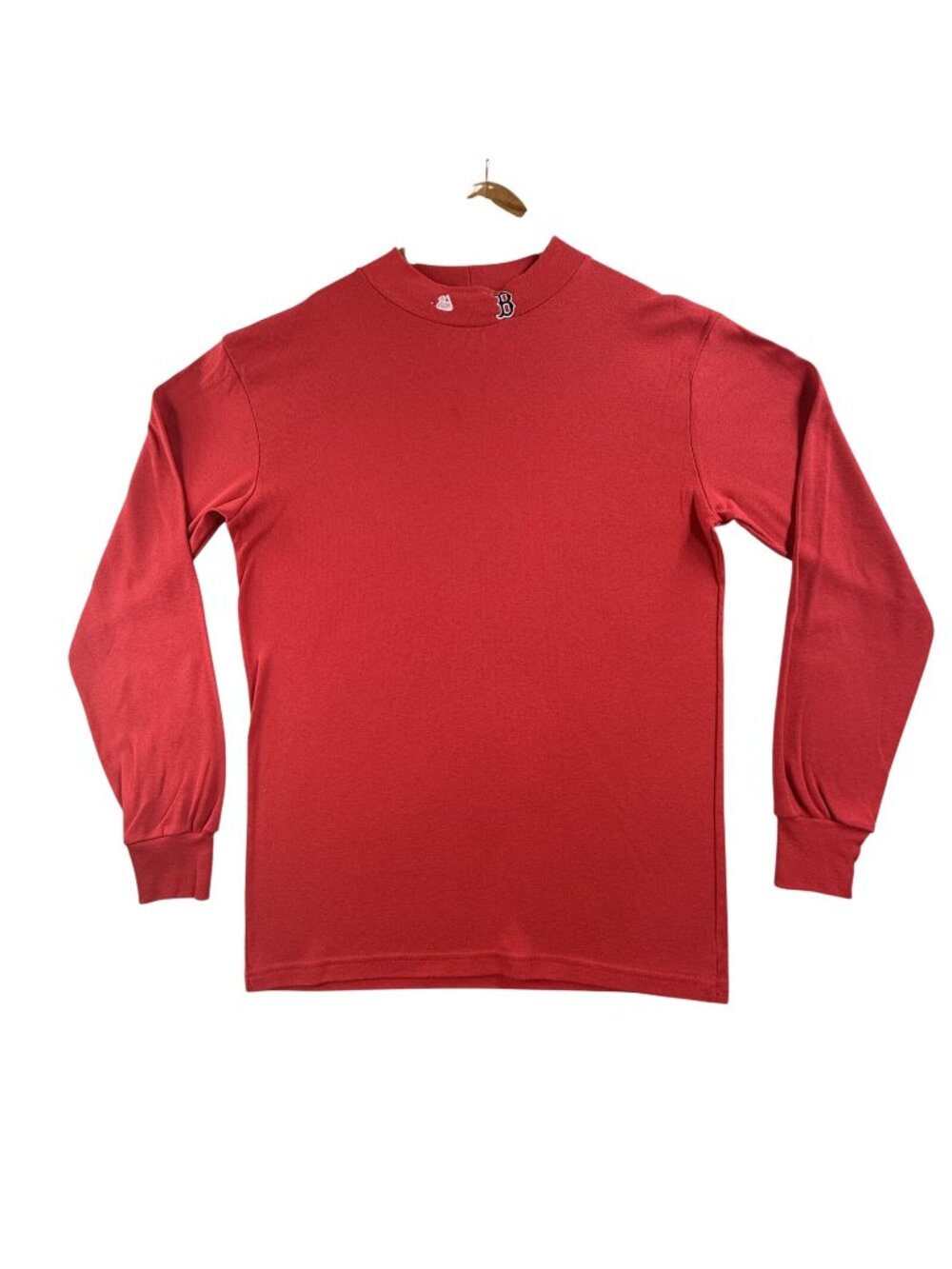 Vintage Boston Red Sox Shirt Men Large Red MLB Baseball Majestic Long Sleeve Tee